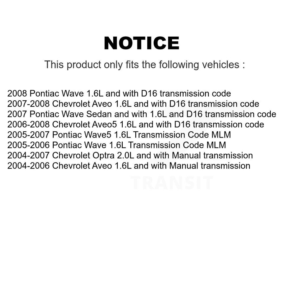 Vehicle Speed Sensor SEN-2VSS0032 For Chevrolet Pontiac Wave Aveo Aveo5 Optra Wave5