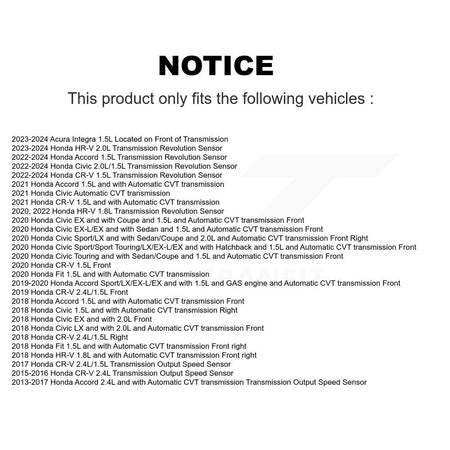 Speed Sensor SEN-2VSS0523 For Honda CR-V Civic Accord HR-V Fit Acura Integra