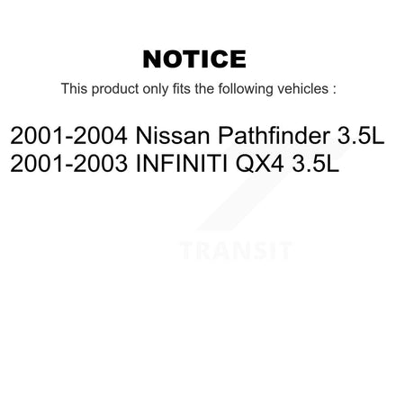 Left Engine Variable Valve Timing (VVT) Solenoid SEN-2VTS0067 For Nissan Pathfinder INFINITI QX4
