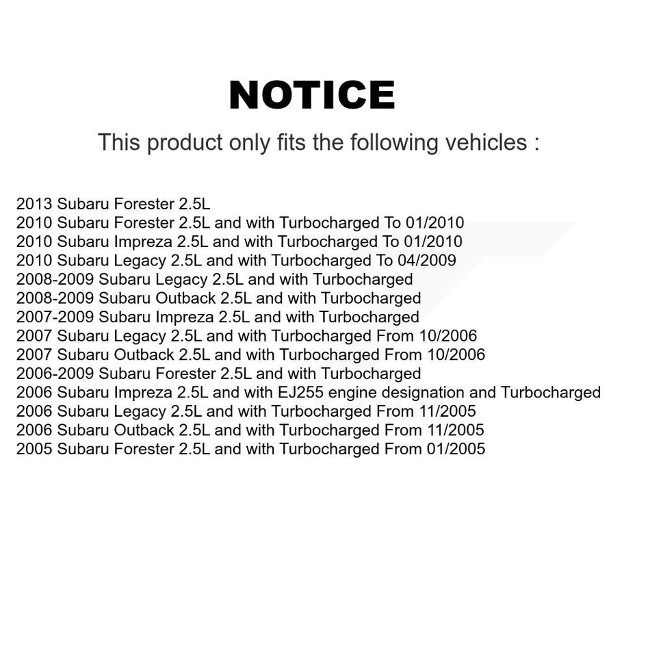 Engine Variable Valve Timing (VVT) Solenoid SEN-2VTS0075 For Subaru Forester Impreza Outback Legacy