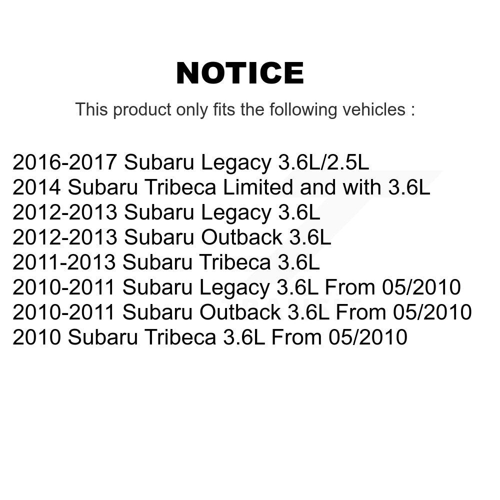 Engine Variable Valve Timing (VVT) Solenoid SEN-2VTS0079 For Subaru Outback Legacy Tribeca