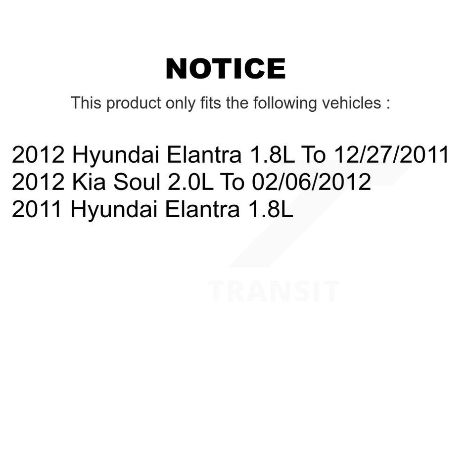 Exhaust Engine Variable Valve Timing (VVT) Solenoid SEN-2VTS0114 For Hyundai Elantra Kia Soul