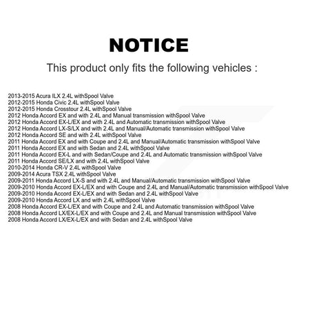 Engine Variable Valve Timing (VVT) Solenoid SEN-2VTS0144 For Honda Civic CR-V Accord Acura TSX ILX
