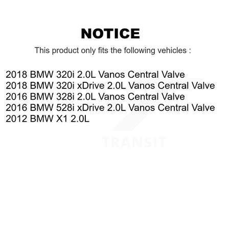Engine Variable Valve Timing (VVT) Solenoid SEN-2VTS0216 For BMW X1 528i xDrive 328i 320i 2.0L