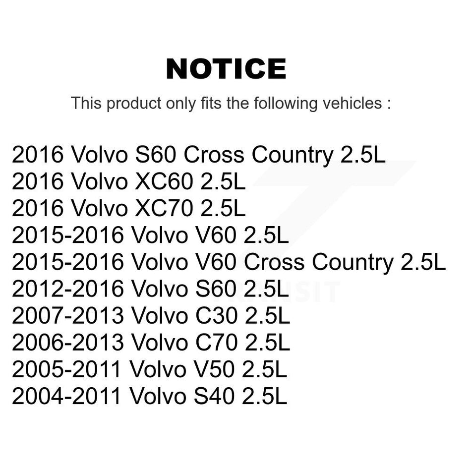 Exhaust Engine Variable Valve Timing (VVT) Solenoid SEN-2VTS0452 For Volvo S60 S40 C30 V50 C70 V60