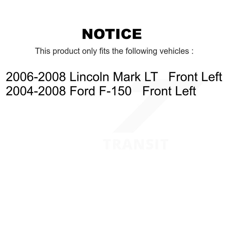 Front Left (Driver Side) Disc Brake Caliper SLC-18B4975 For Ford F-150 Lincoln Mark LT