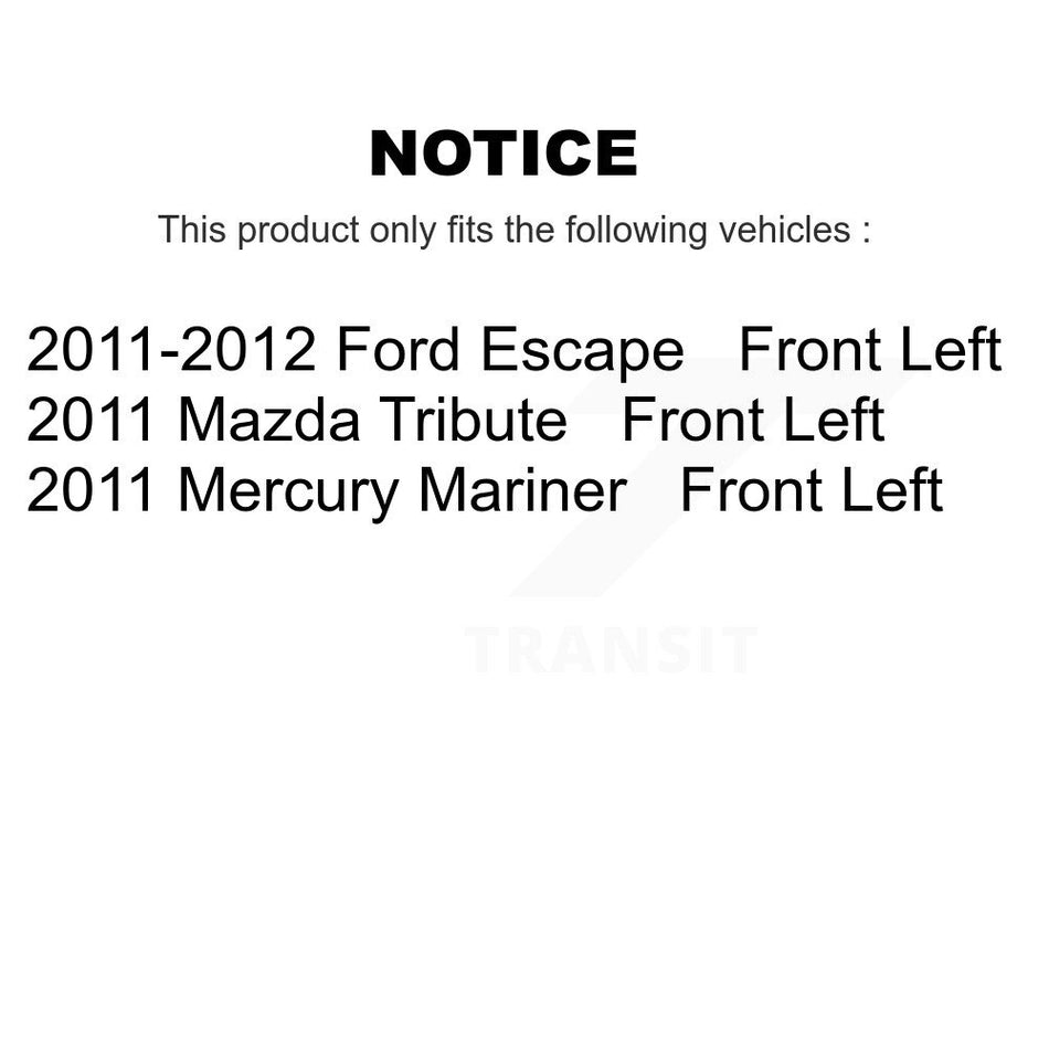 Front Left (Driver Side) Disc Brake Caliper SLC-18B5294 For Ford Escape Mercury Mariner Mazda Tribute