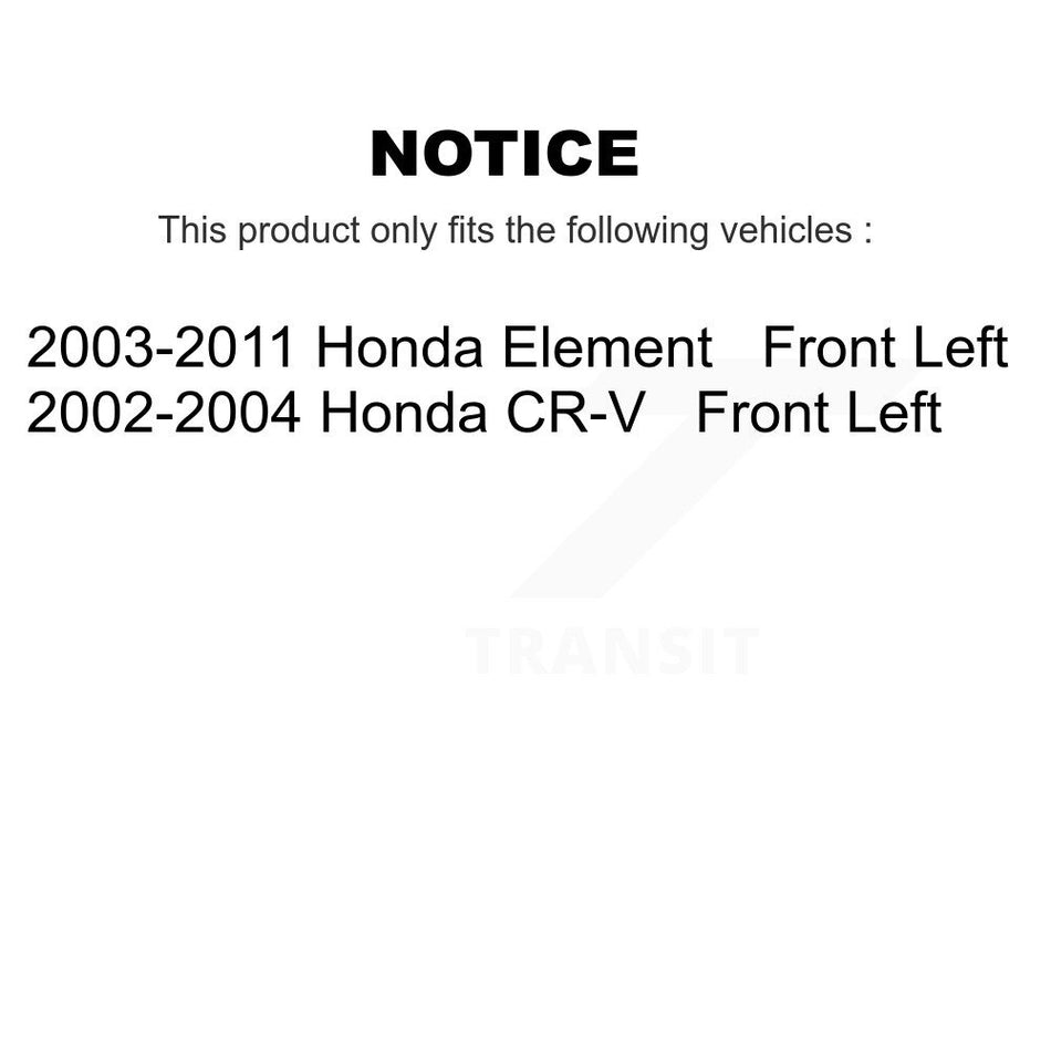 Front Left (Driver Side) Disc Brake Caliper SLC-19B2663 For Honda CR-V Element