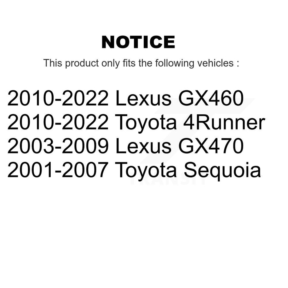 Rear Left Disc Brake Caliper SLC-19B2737 For Toyota 4Runner Lexus GX460 Sequoia GX470