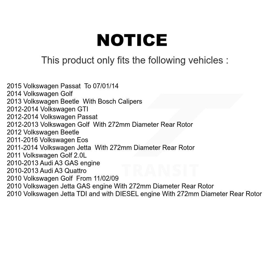 Rear Left Brake Caliper SLC-19B6384 For Volkswagen Jetta Golf Passat Beetle Audi GTI Eos A3 Quattro