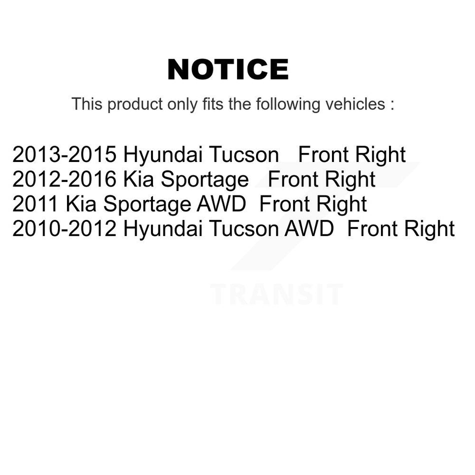 Front Right (Passenger Side) Disc Brake Caliper SLC-19B6403 For Hyundai Tucson Kia Sportage