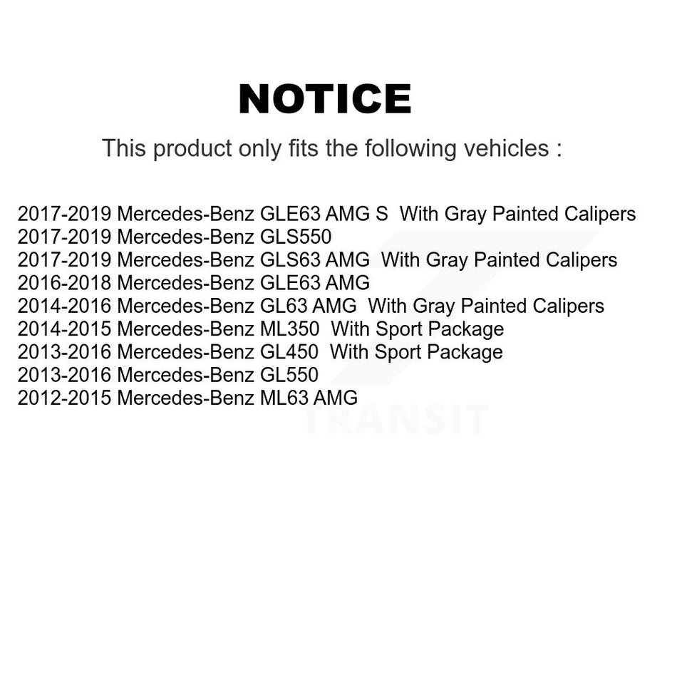 Rear Left Brake Caliper SLC-19B7134 For Mercedes-Benz ML350 GL550 GLS550 GLE63 AMG S ML63 GL450 GL63