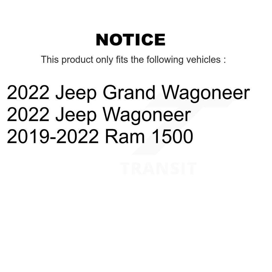 Ceramic Disc Brake Pads TEC-2179 For Ram 1500 Jeep Wagoneer Grand