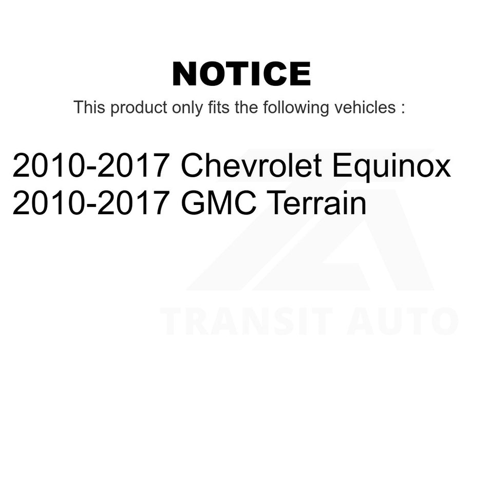 Front Right Lower Suspension Control Arm Ball Joint Assembly TOR-CB1513 For 2010-2017 Chevrolet Equinox GMC Terrain