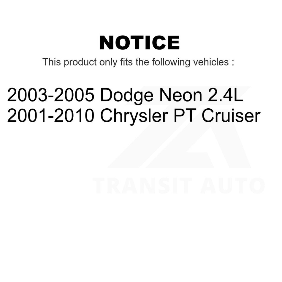 Front Left Lower Suspension Control Arm Ball Joint Assembly TOR-CK620009 For Chrysler PT Cruiser Dodge Neon