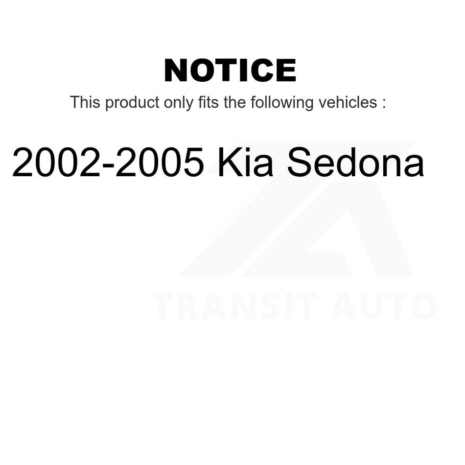 Front Left Lower Suspension Control Arm Ball Joint Assembly TOR-CK620042 For 2002-2005 Kia Sedona