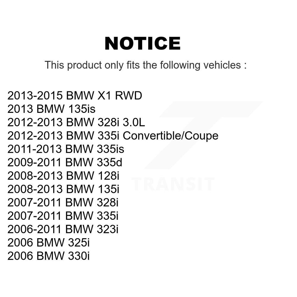 Front Left Lower Rearward Suspension Control Arm Ball Joint Assembly TOR-CK620129 For BMW 323i 328i