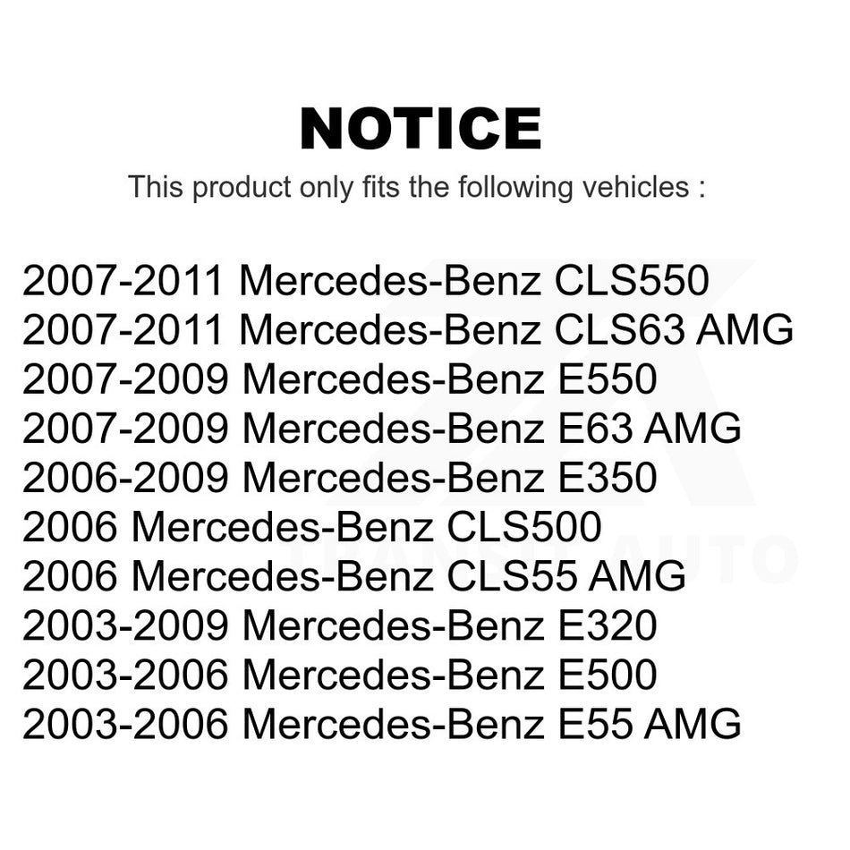 Front Right Lower Rearward Suspension Control Arm Ball Joint Assembly TOR-CK620183 For Mercedes-Benz E350 E320 E500 CLS550 CLS500 E550 E55 AMG E63 CLS55 CLS63