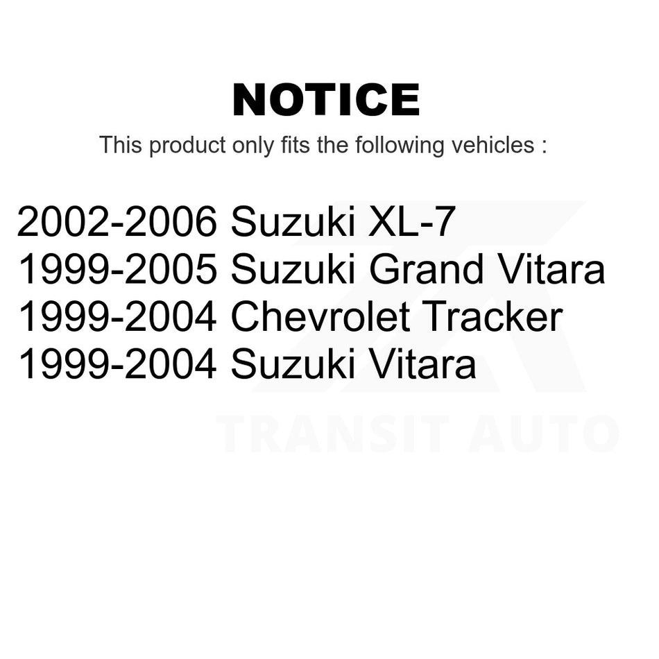 Front Left Lower Suspension Control Arm Ball Joint Assembly TOR-CK620307 For Suzuki Chevrolet Tracker XL-7 Grand Vitara