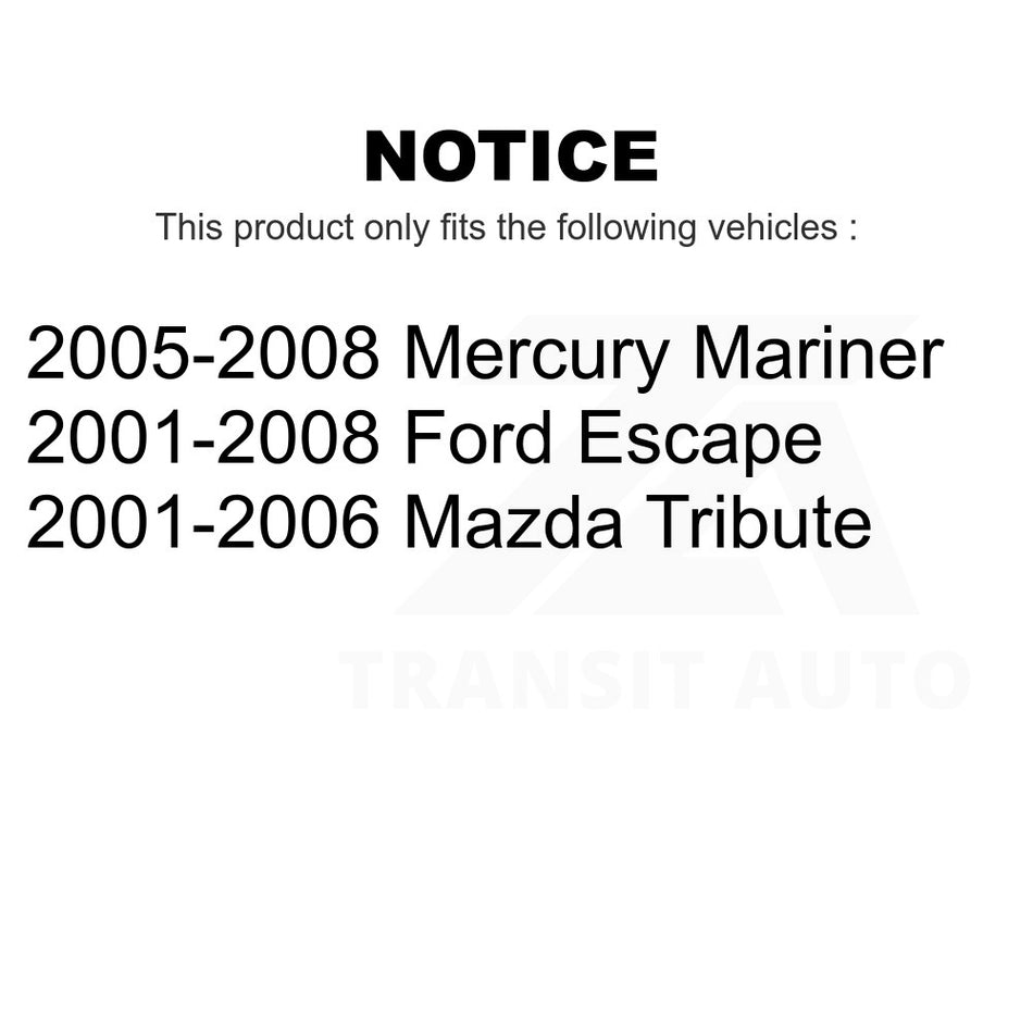 Rear Left Lower Suspension Control Arm Ball Joint Assembly TOR-CK620318 For Ford Escape Mazda Tribute Mercury Mariner