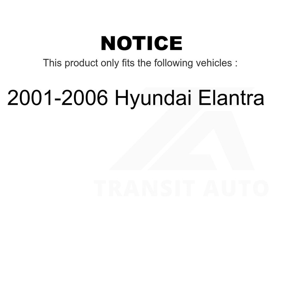 Front Left Lower Suspension Control Arm Ball Joint Assembly TOR-CK620328 For 2001-2006 Hyundai Elantra