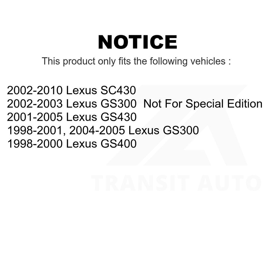 Front Left Upper Suspension Control Arm Ball Joint Assembly TOR-CK620336 For Lexus GS300 SC430 GS400 GS430