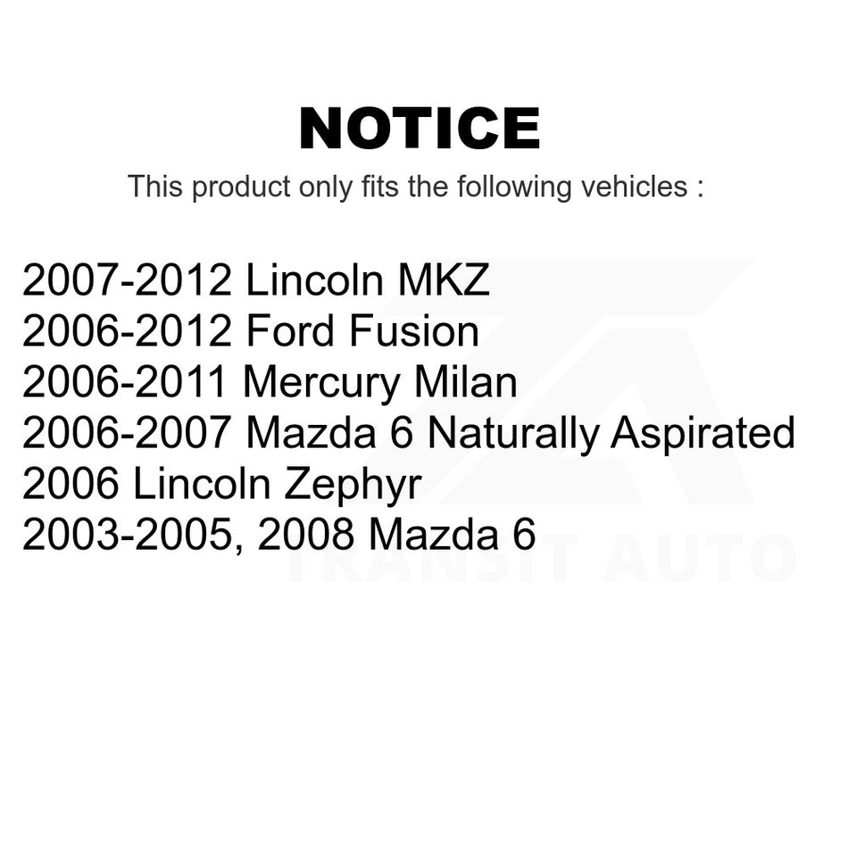 Front Left Lower Rearward Suspension Control Arm Ball Joint Assembly TOR-CK620492 For Ford Fusion Mazda 6 Lincoln MKZ Mercury Milan Zephyr