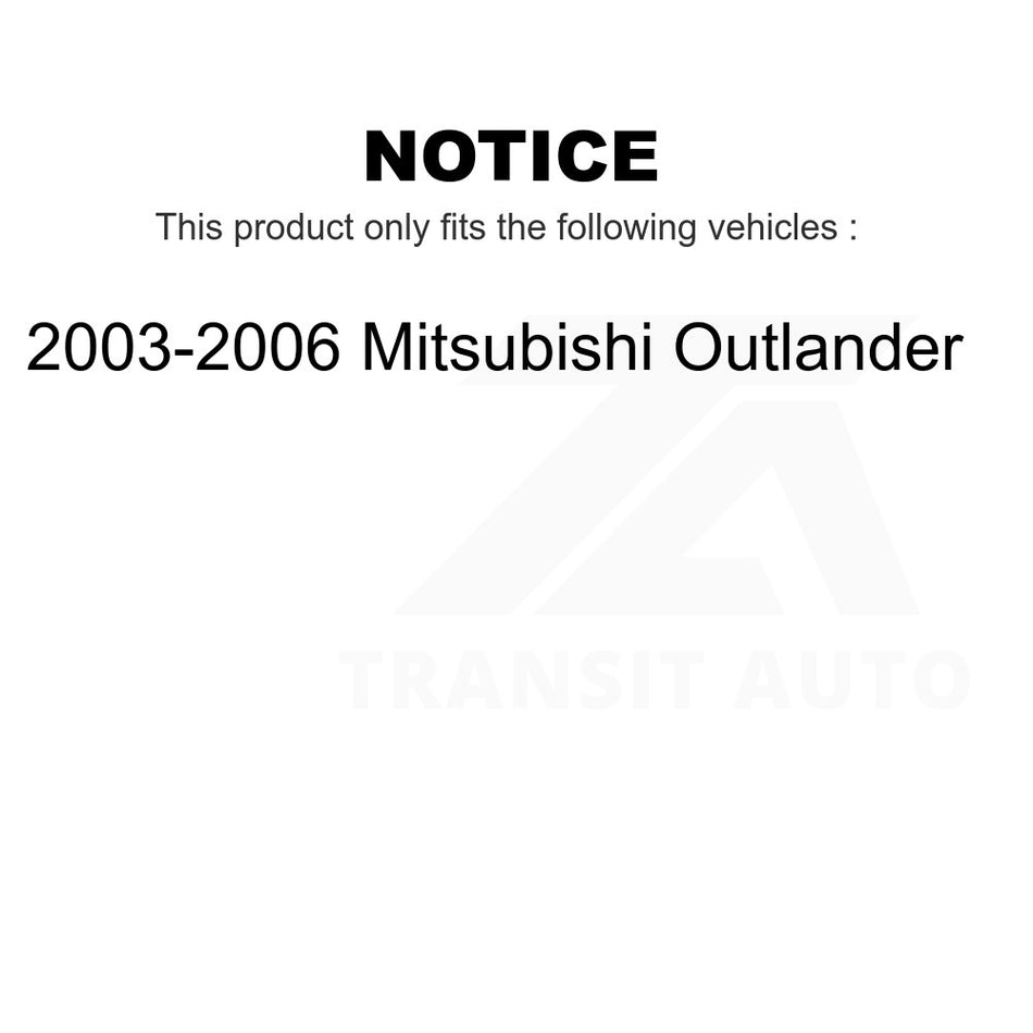 Front Right Lower Suspension Control Arm Ball Joint Assembly TOR-CK620546 For 2003-2006 Mitsubishi Outlander