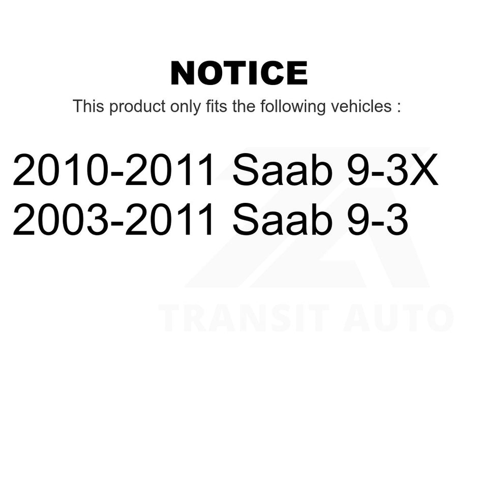 Front Left Lower Suspension Control Arm Ball Joint Assembly TOR-CK620570 For Saab 9-3 9-3X