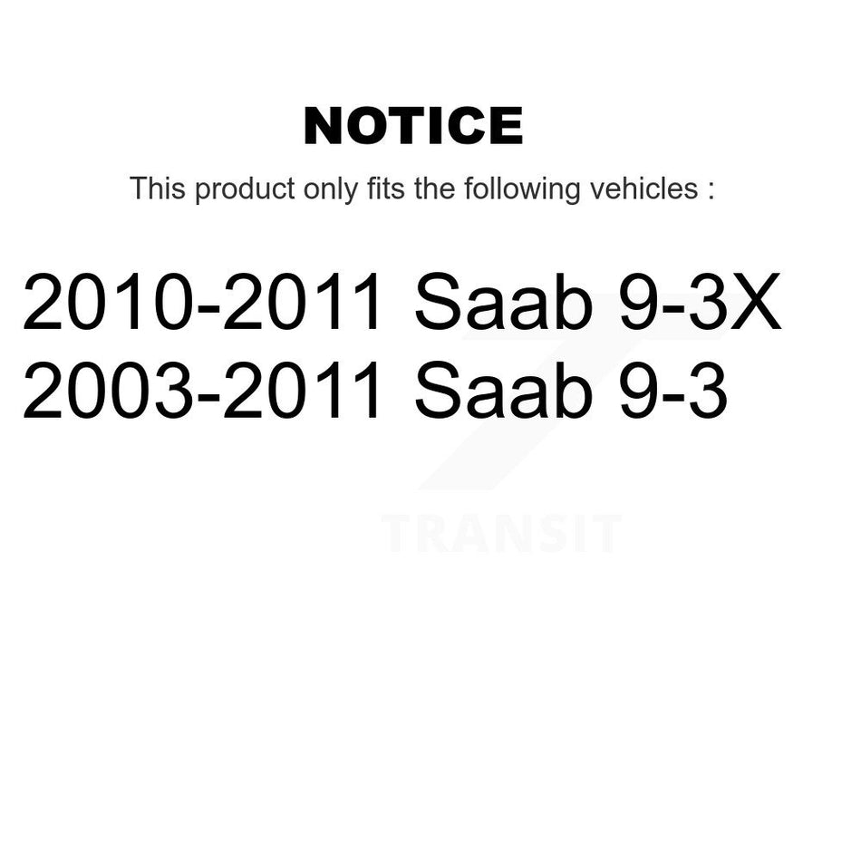 Front Left Lower Suspension Control Arm Ball Joint Assembly TOR-CK620570 For Saab 9-3 9-3X