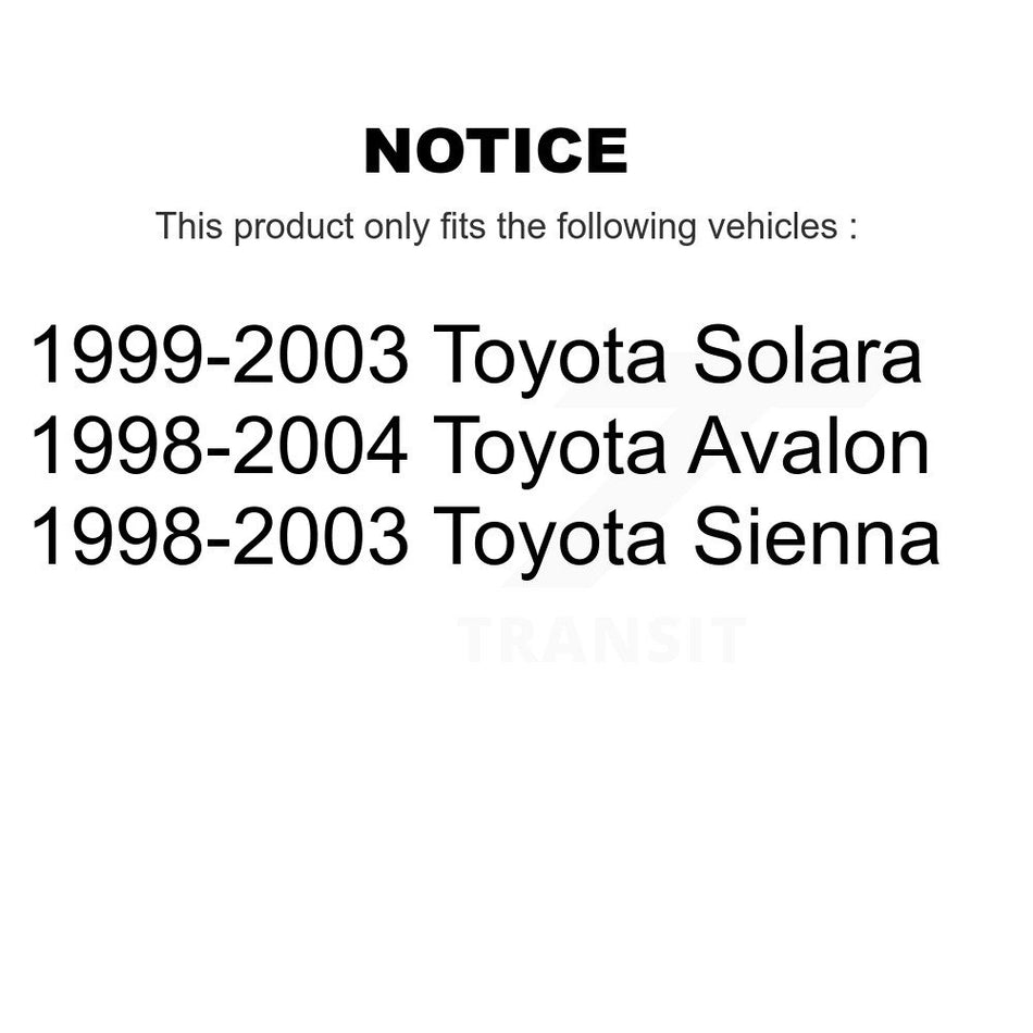 Front Right Lower Suspension Control Arm Ball Joint Assembly TOR-CK620578 For Toyota Sienna Solara