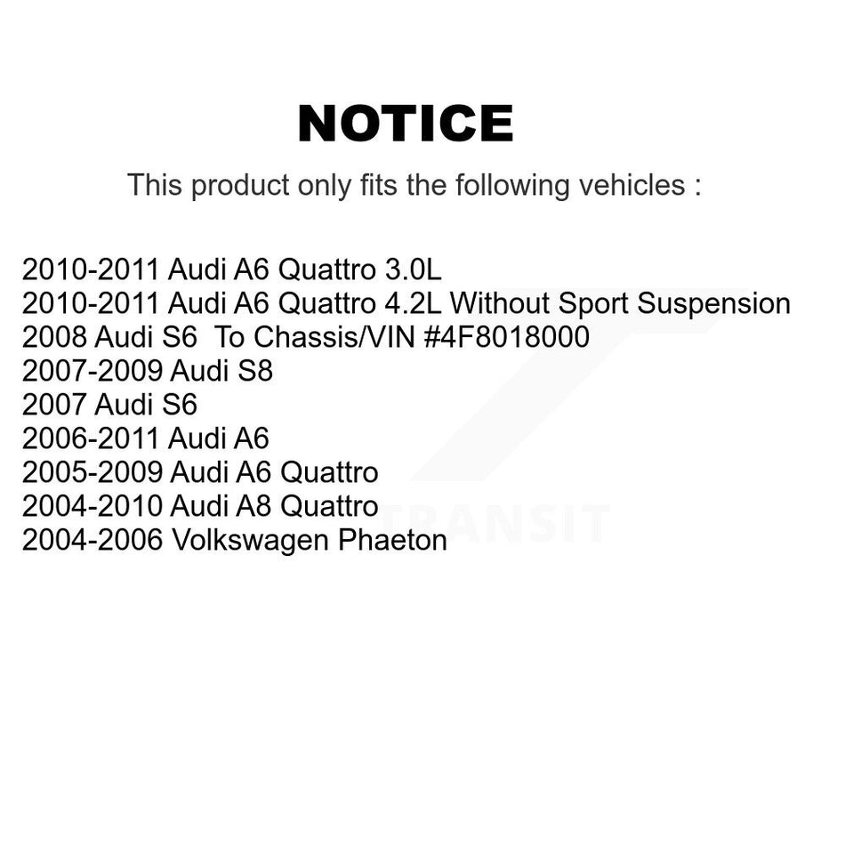 Front Left Upper Rearward Suspension Control Arm Ball Joint Assembly TOR-CK620621 For Audi A6 A8 S6