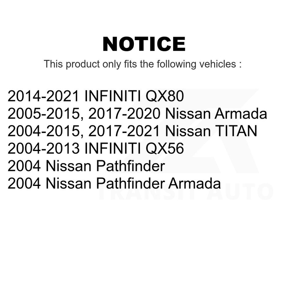 Front Right Upper Suspension Control Arm Ball Joint Assembly TOR-CK620649 For Nissan Titan Armada INFINITI QX80 QX56 Pathfinder TITAN