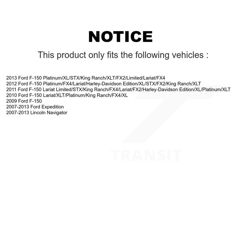 Front Left Lower Suspension Control Arm Ball Joint Assembly TOR-CK621267 For Ford F-150 Expedition