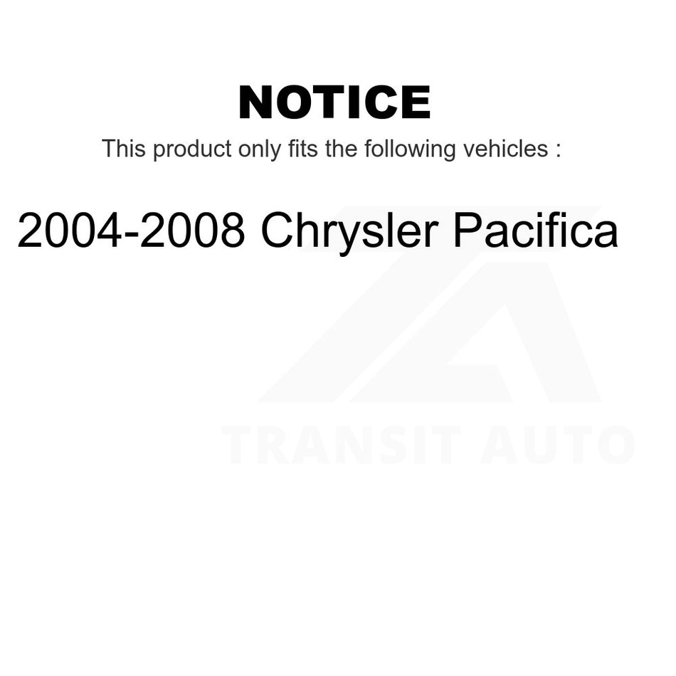 Front Left Lower Suspension Control Arm Ball Joint Assembly TOR-CK621361 For 2004-2008 Chrysler Pacifica