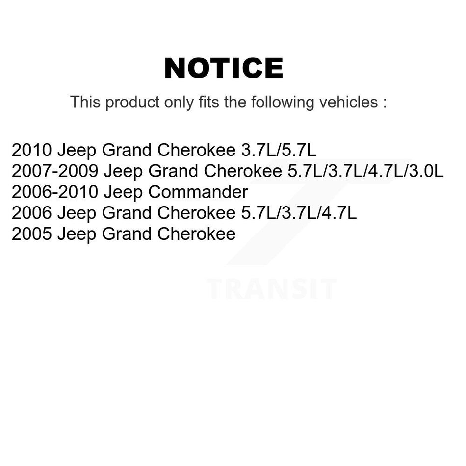 Front Left Lower Suspension Control Arm Ball Joint Assembly TOR-CK621375 For Jeep Grand Cherokee