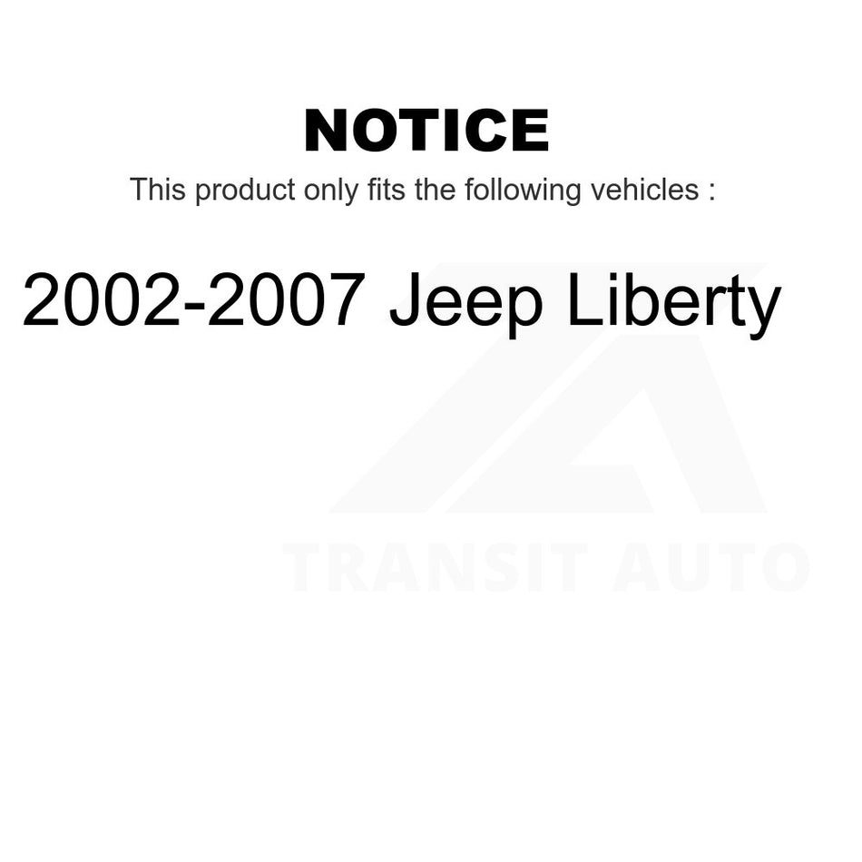 Rear Upper Suspension Control Arm Ball Joint Assembly TOR-CK621376 For 2002-2007 Jeep Liberty