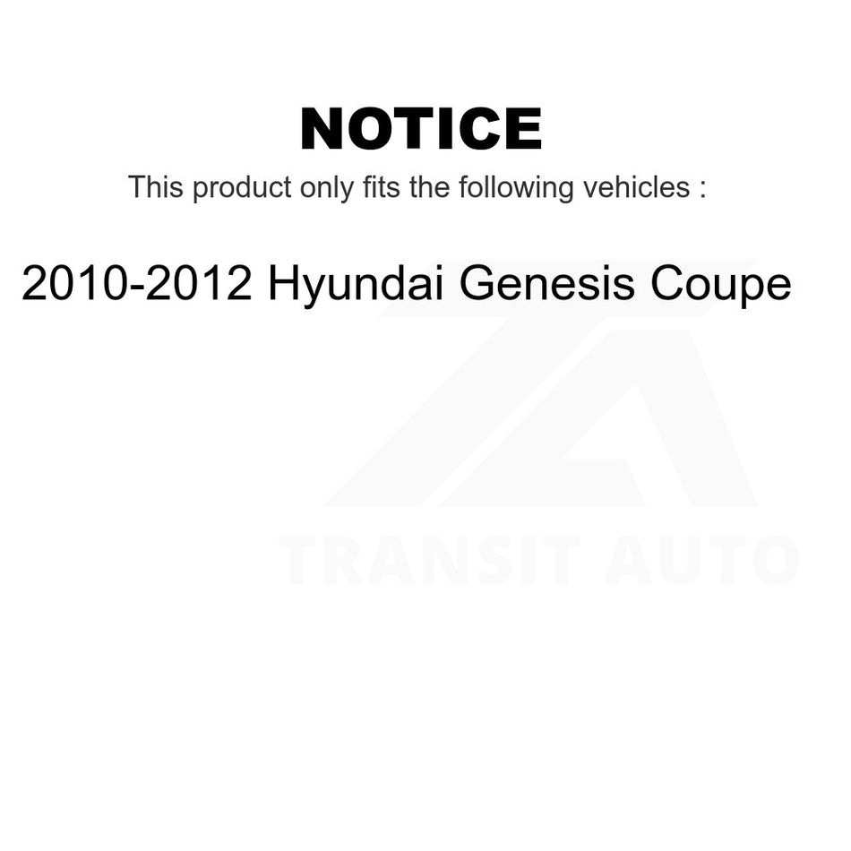 Front Left Lower Rearward Suspension Control Arm Ball Joint Assembly TOR-CK621584 For 2010-2012 Hyundai Genesis Coupe