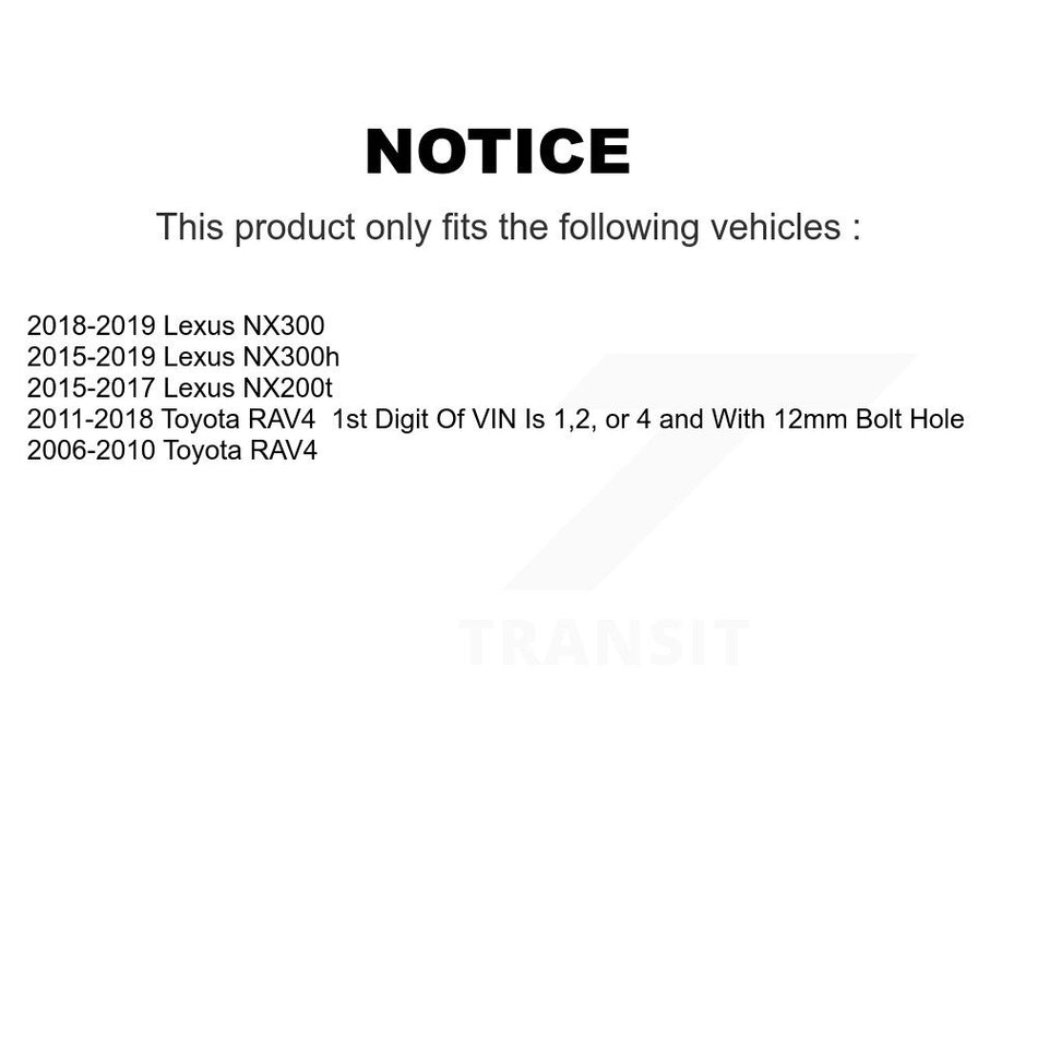 Rear Lower Forward Suspension Control Arm Ball Joint Assembly TOR-CK621848 For Toyota RAV4 Lexus