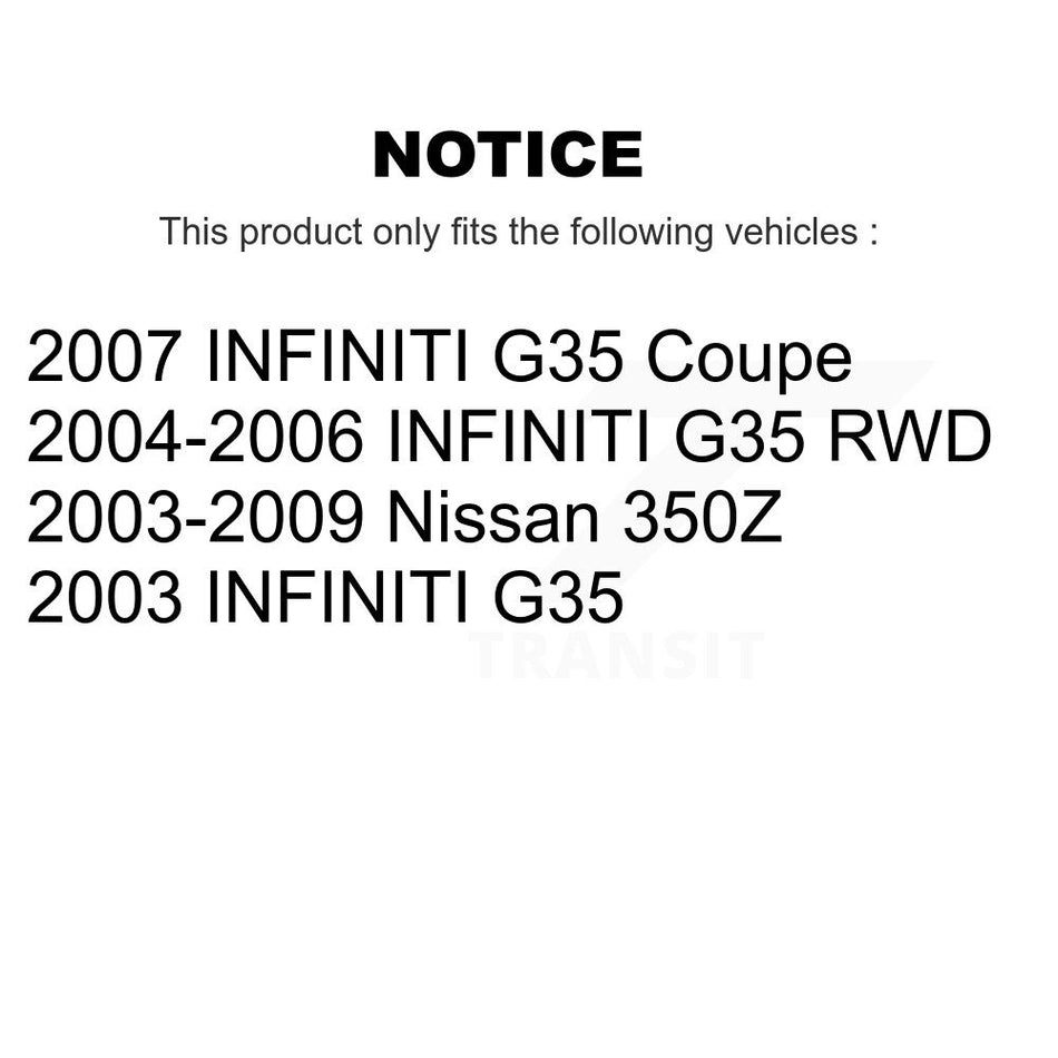 Front Right Upper Suspension Control Arm Ball Joint Assembly TOR-CK621936 For INFINITI G35 Nissan