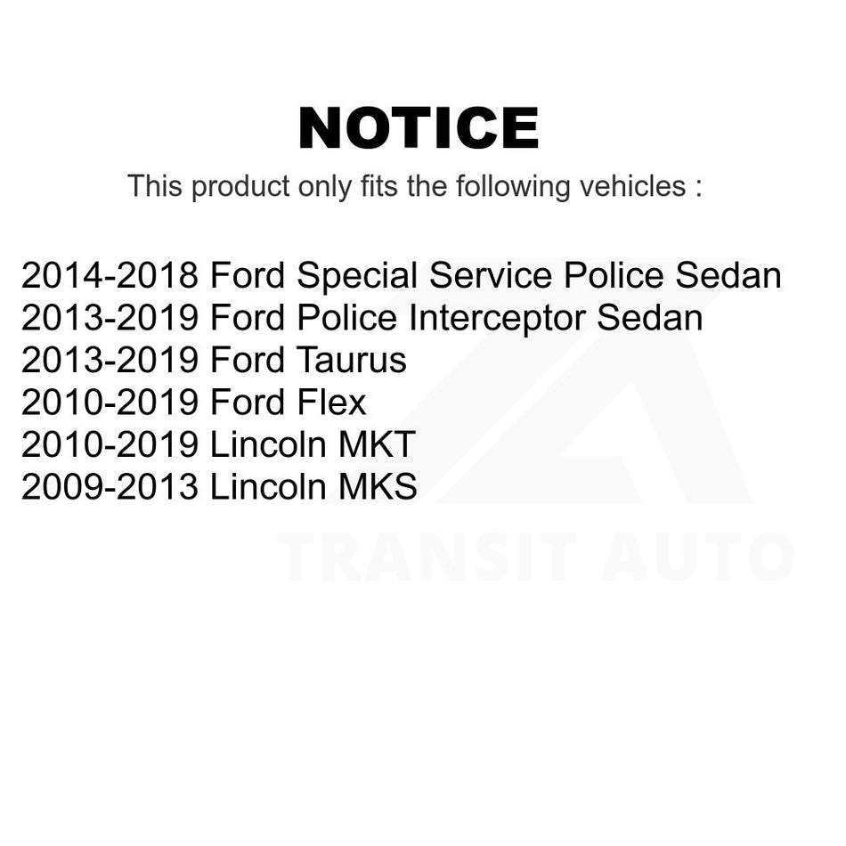 Front Left Lower Suspension Control Arm Ball Joint Assembly TOR-CK622916 For Ford Taurus Flex Lincoln MKS Police Interceptor Sedan MKT Special Service