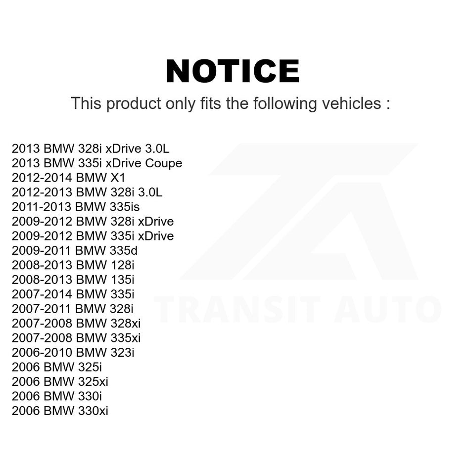 Rear Upper Forward Suspension Control Arm TOR-CK640190 For BMW 328i xDrive 335i 325i 328xi X1 128i 330i 135i 325xi 335xi 335d 330xi 335is 323i