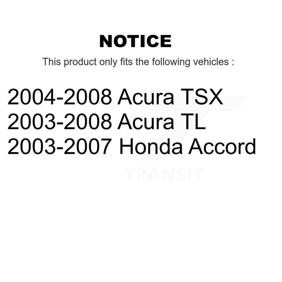 Rear Lower Forward Suspension Control Arm TOR-CK640239 For Honda Accord Acura TL TSX