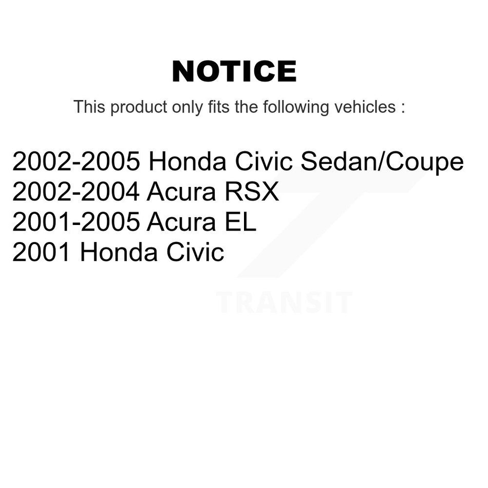 Front Left Lower Suspension Control Arm TOR-CK640288 For Honda Civic Acura EL RSX