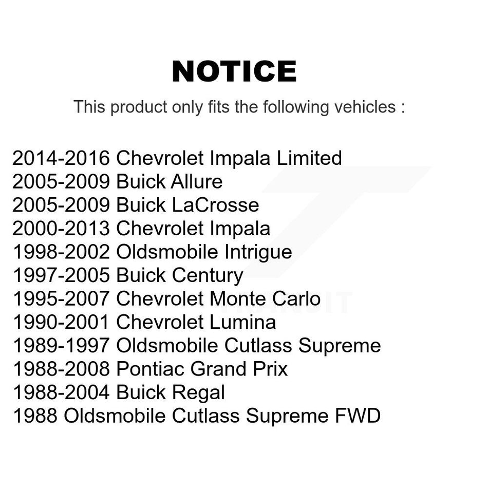 Rear Suspension Trailing Arm TOR-CK6402 For Chevrolet Impala Buick Pontiac Grand Prix LaCrosse Monte