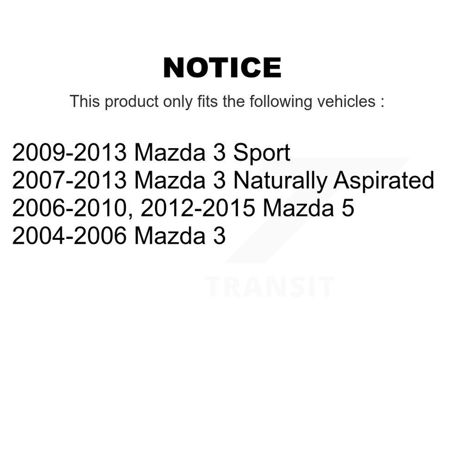 Rear Lower Rearward Suspension Control Arm TOR-CK641468 For Mazda 3 5 Sport