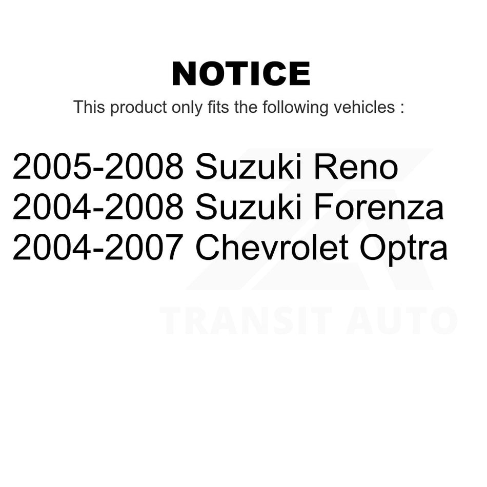 Front Right Lower Suspension Control Arm Ball Joint Assembly TOR-CK641518 For Suzuki Forenza Reno Chevrolet Optra