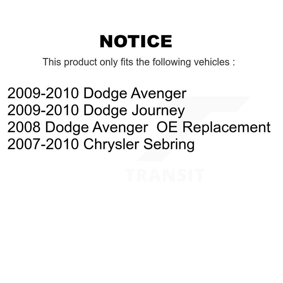Rear Upper Suspension Control Arm TOR-CK641880 For Dodge Journey Chrysler Sebring Avenger