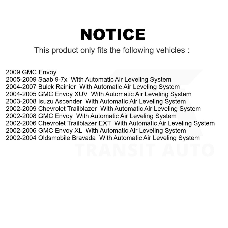 Rear Upper Suspension Trailing Arm TOR-CK660156 For Chevrolet Trailblazer GMC Envoy EXT XL Buick Rainier Oldsmobile Bravada XUV Isuzu Ascender Saab 9-7x