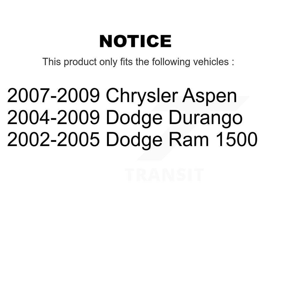 Front Upper Suspension Control Arm Ball Joint Assembly TOR-CK7424 For Dodge Ram 1500 Durango Aspen